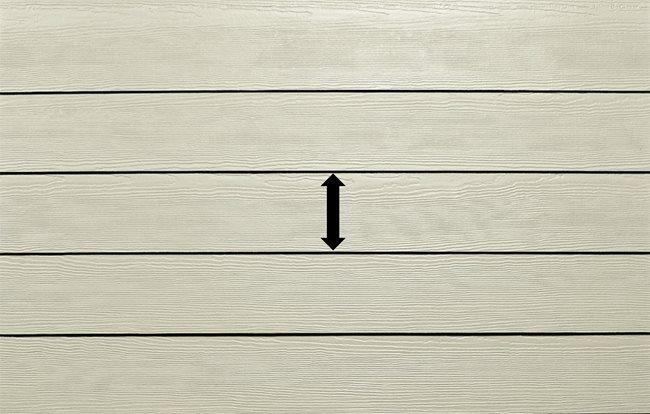 siding exposure example