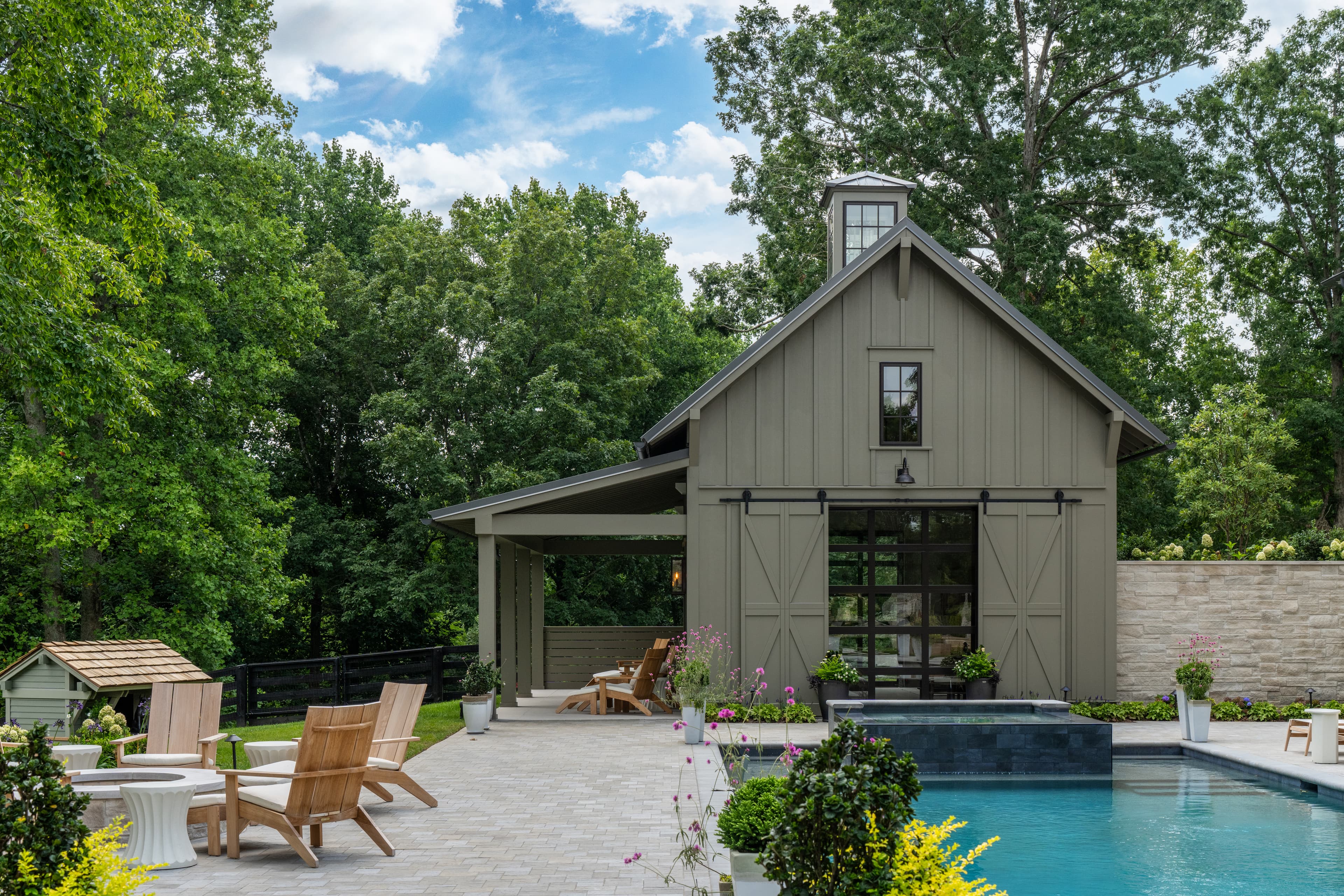 Make the Most of Your Siding Renovation - 2 poolhouse