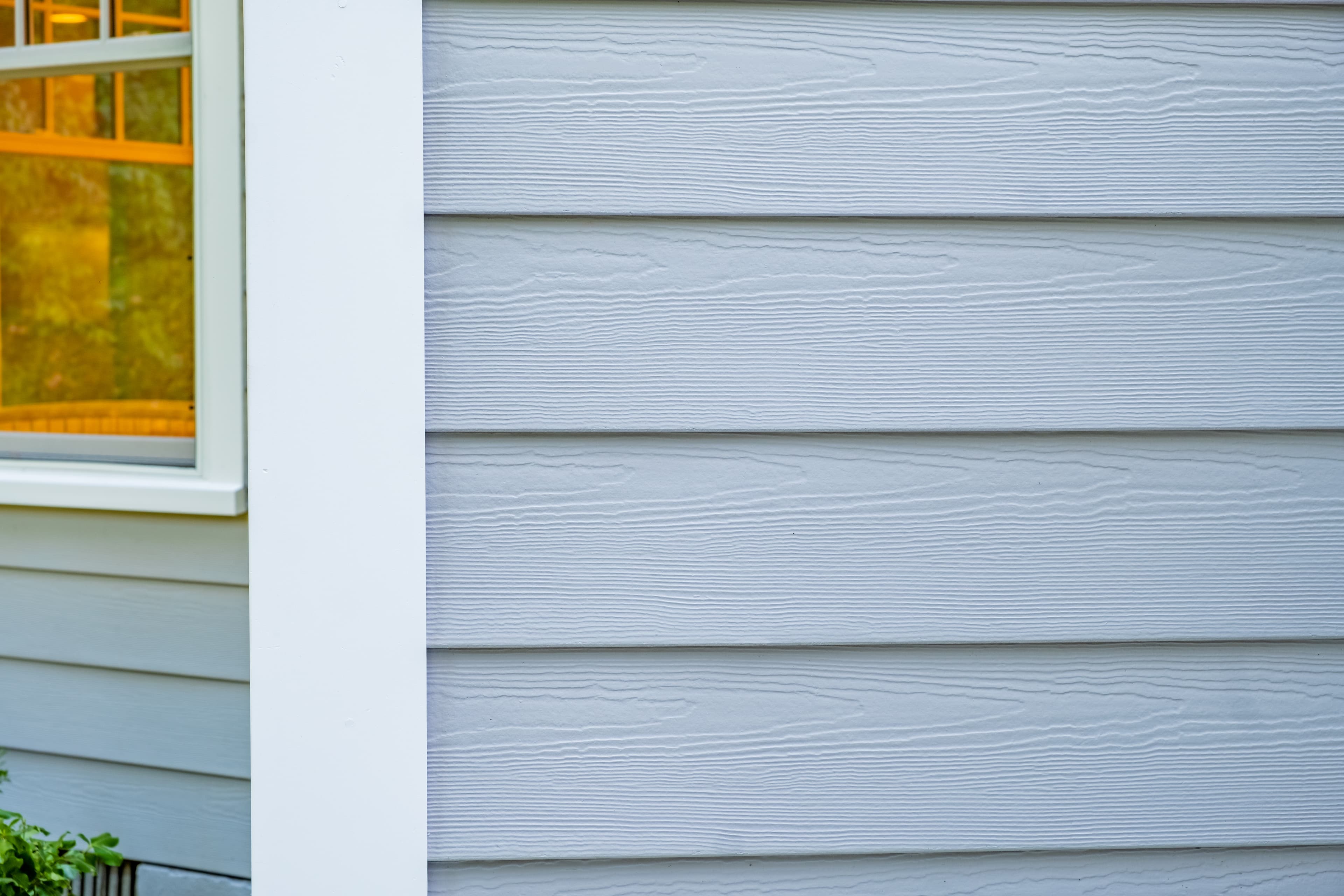 Considering material values - Hardie Plank lap siding in Boothbay Blue with Arctic White Hardie Trim Hardie Plank lap siding in Boothbay Blue with Arctic White Hardie Trim