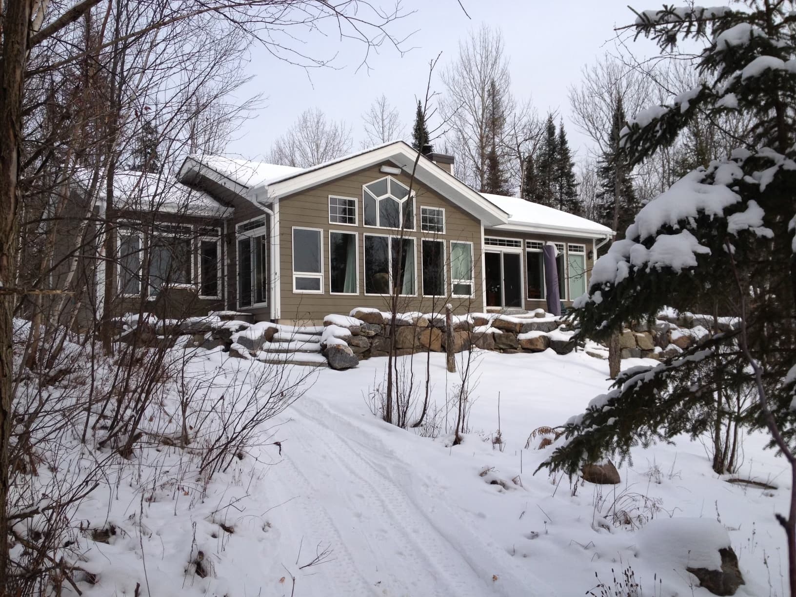 Payne House in Winter Payne House in Winter